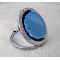 Round shape crystal pocket mirror 